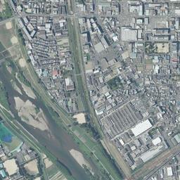 洛西ニュータウン周辺の現在の空中写真
