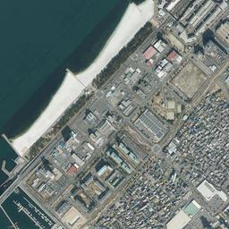 りんくうタウン周辺の現在の空中写真
