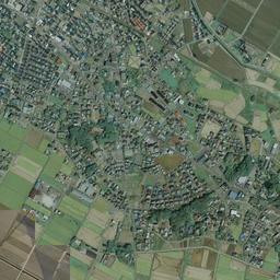竜ヶ崎ニュータウン周辺の現在の空中写真