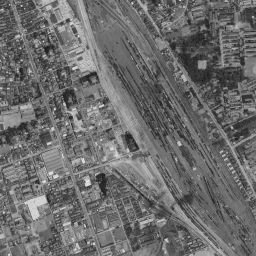 さいたま新都心周辺の 1961〜1969 年の空中写真