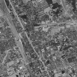 さいたま新都心周辺の 1961〜1969 年の空中写真