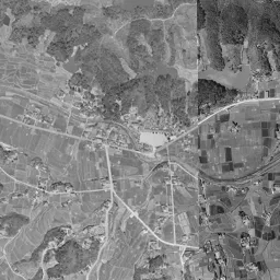 北摂三田ニュータウン (フラワータウン)周辺の 1961〜1969 年の空中写真