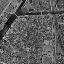ささしまライブ周辺の 1961〜1969 年の空中写真