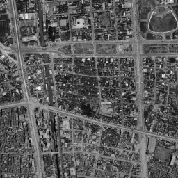 ささしまライブ周辺の 1961〜1969 年の空中写真