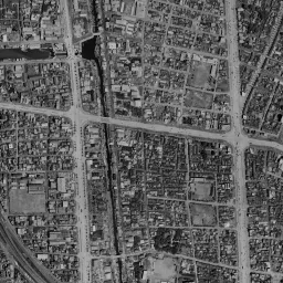 ささしまライブ周辺の 1961〜1969 年の空中写真