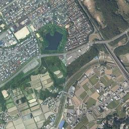 西神中央周辺の現在の空中写真
