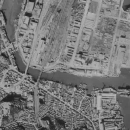 あるかぽーと (下関臨海部)周辺の 1961〜1969 年の空中写真