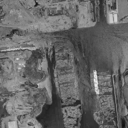 夢の島・新木場周辺の 1961〜1969 年の空中写真