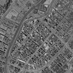 汐留シオサイト周辺の 1961〜1969 年の空中写真