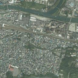 田子の浦港周辺の現在の空中写真