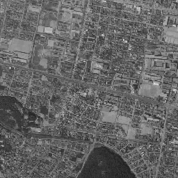 サンポート高松周辺の 1961〜1969 年の空中写真