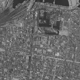 サンポート高松周辺の 1961〜1969 年の空中写真