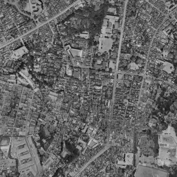 高輪ゲートウェイシティ周辺の 1961〜1969 年の空中写真