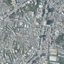 高輪ゲートウェイシティ周辺の現在の空中写真