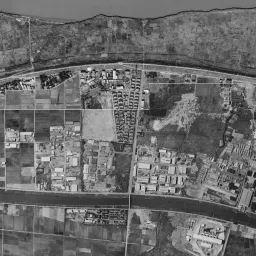 高島平団地周辺の 1961〜1969 年の空中写真