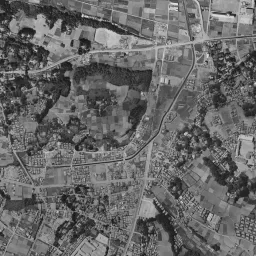 高島平団地周辺の 1961〜1969 年の空中写真