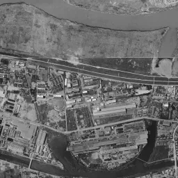 高島平団地周辺の 1961〜1969 年の空中写真