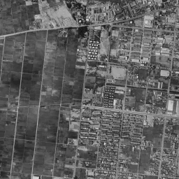高島平団地周辺の 1961〜1969 年の空中写真