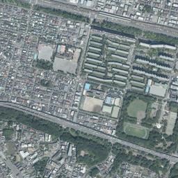 高島平団地周辺の現在の空中写真