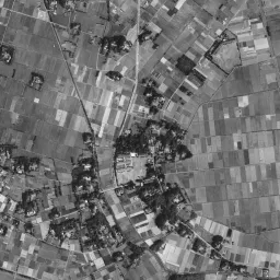 武里団地周辺の 1961〜1969 年の空中写真