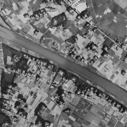 武里団地周辺の 1961〜1969 年の空中写真