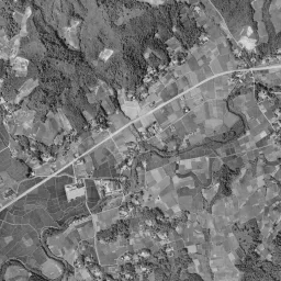 多摩ニュータウン (多摩センター)周辺の 1961〜1969 年の空中写真