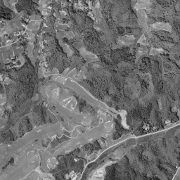 多摩ニュータウン (多摩センター)周辺の 1961〜1969 年の空中写真