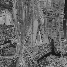 天王洲周辺の 1961〜1969 年の空中写真