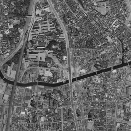 天王洲周辺の 1961〜1969 年の空中写真