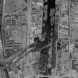 天王洲周辺の 1961〜1969 年の空中写真