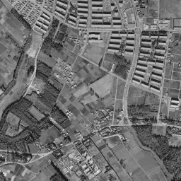 常盤平団地周辺の 1961〜1969 年の空中写真