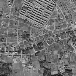 常盤平団地周辺の 1961〜1969 年の空中写真