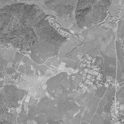 徳力団地周辺の 1961〜1969 年の空中写真