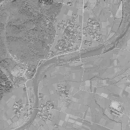 徳力団地周辺の 1961〜1969 年の空中写真