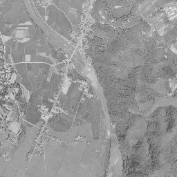 徳力団地周辺の 1961〜1969 年の空中写真