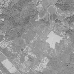 徳力団地周辺の 1961〜1969 年の空中写真