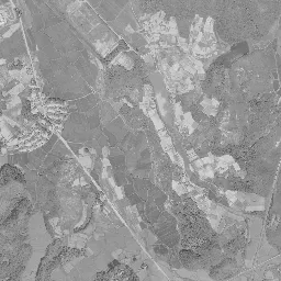 徳力団地周辺の 1961〜1969 年の空中写真