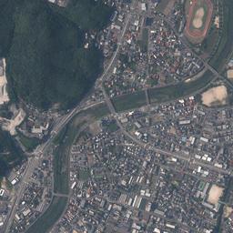 徳力団地周辺の現在の空中写真