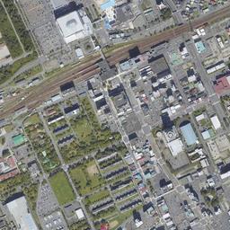 苫小牧港 (西港)周辺の現在の空中写真
