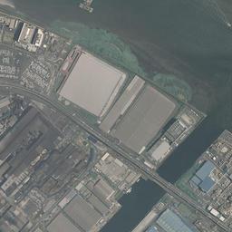 浮島・殿町 キングスカイフロント周辺の現在の空中写真