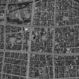 富山駅北 (富岩運河環水公園)周辺の 1961〜1969 年の空中写真