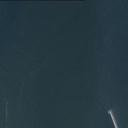 富山新港 (新湊)周辺の現在の空中写真