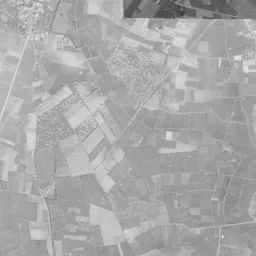 筑波研究学園都市周辺の 1961〜1969 年の空中写真