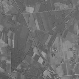 筑波研究学園都市周辺の 1961〜1969 年の空中写真