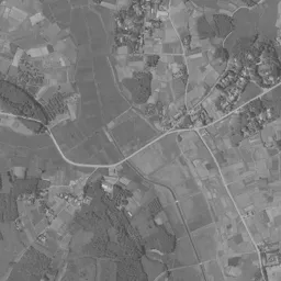 筑波研究学園都市周辺の 1961〜1969 年の空中写真
