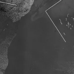 宇品・広島港地区周辺の 1961〜1969 年の空中写真