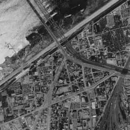 うめきた (グランフロント大阪)周辺の 1961〜1969 年の空中写真
