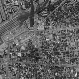 うめきた (グランフロント大阪)周辺の 1961〜1969 年の空中写真