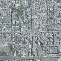 梅小路 (京都鉄道博物館)周辺の現在の空中写真