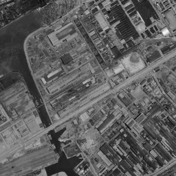 ユニバーサルシティ (此花西部臨海)周辺の 1961〜1969 年の空中写真